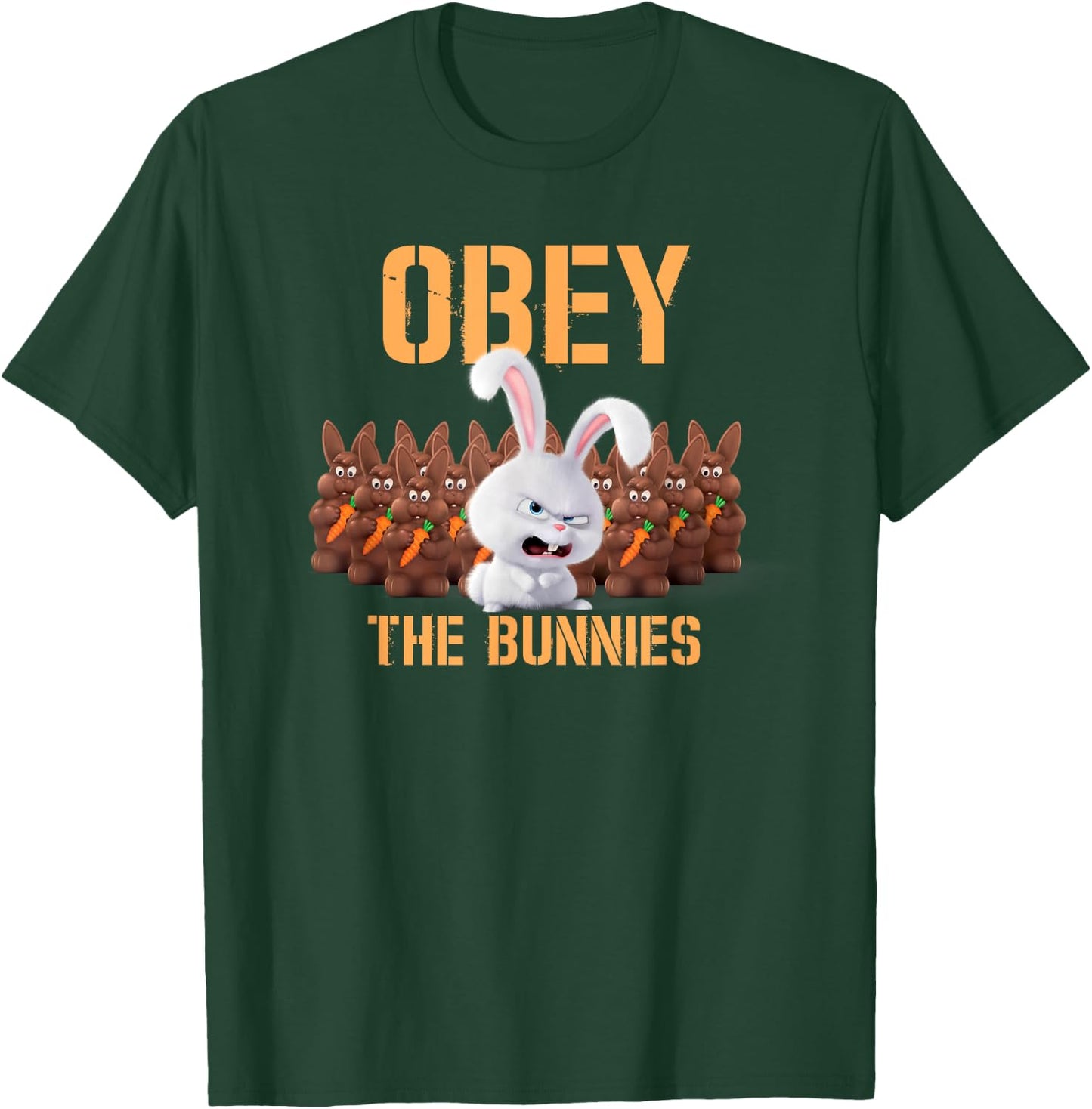 Pets 2 obey the rabbits T-Shirt - T-Shirt | Forest