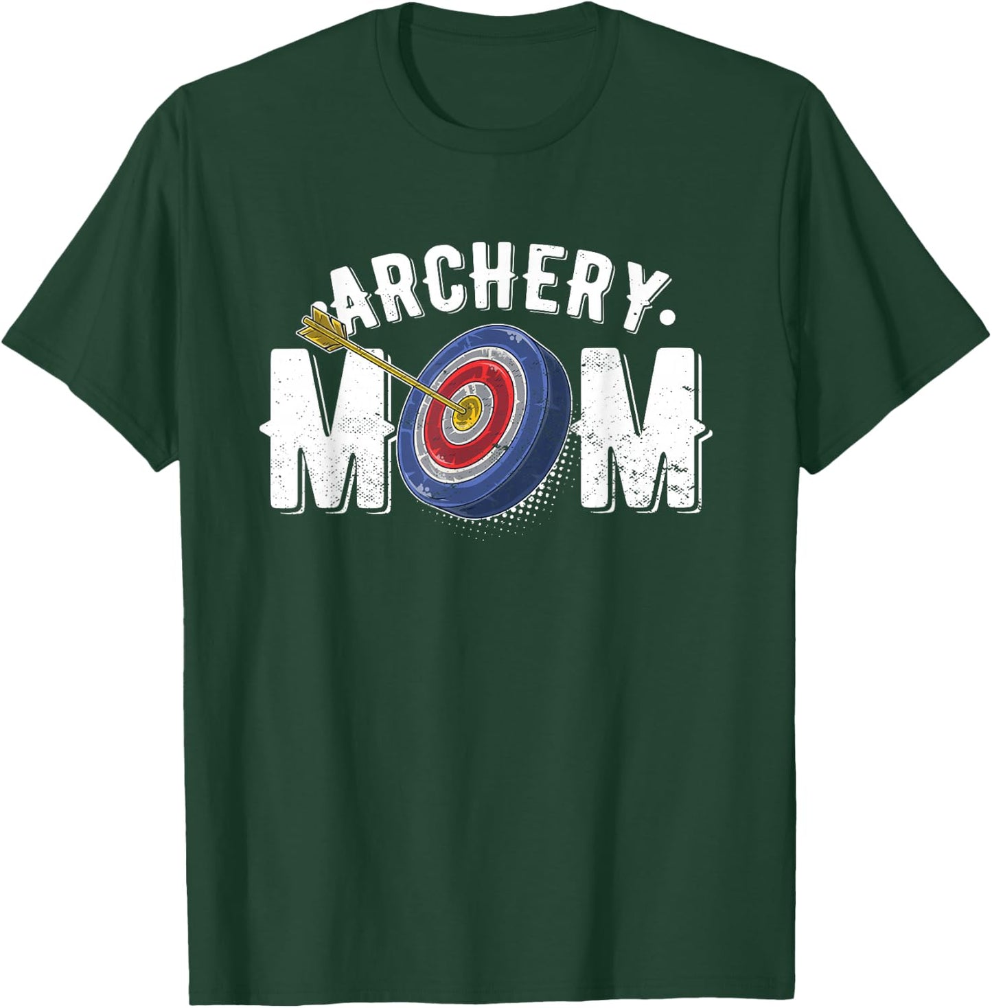 Archery Mom Bow Arrow Shooting Sports Hunter Women T-Shirt - T-Shirt | Forest