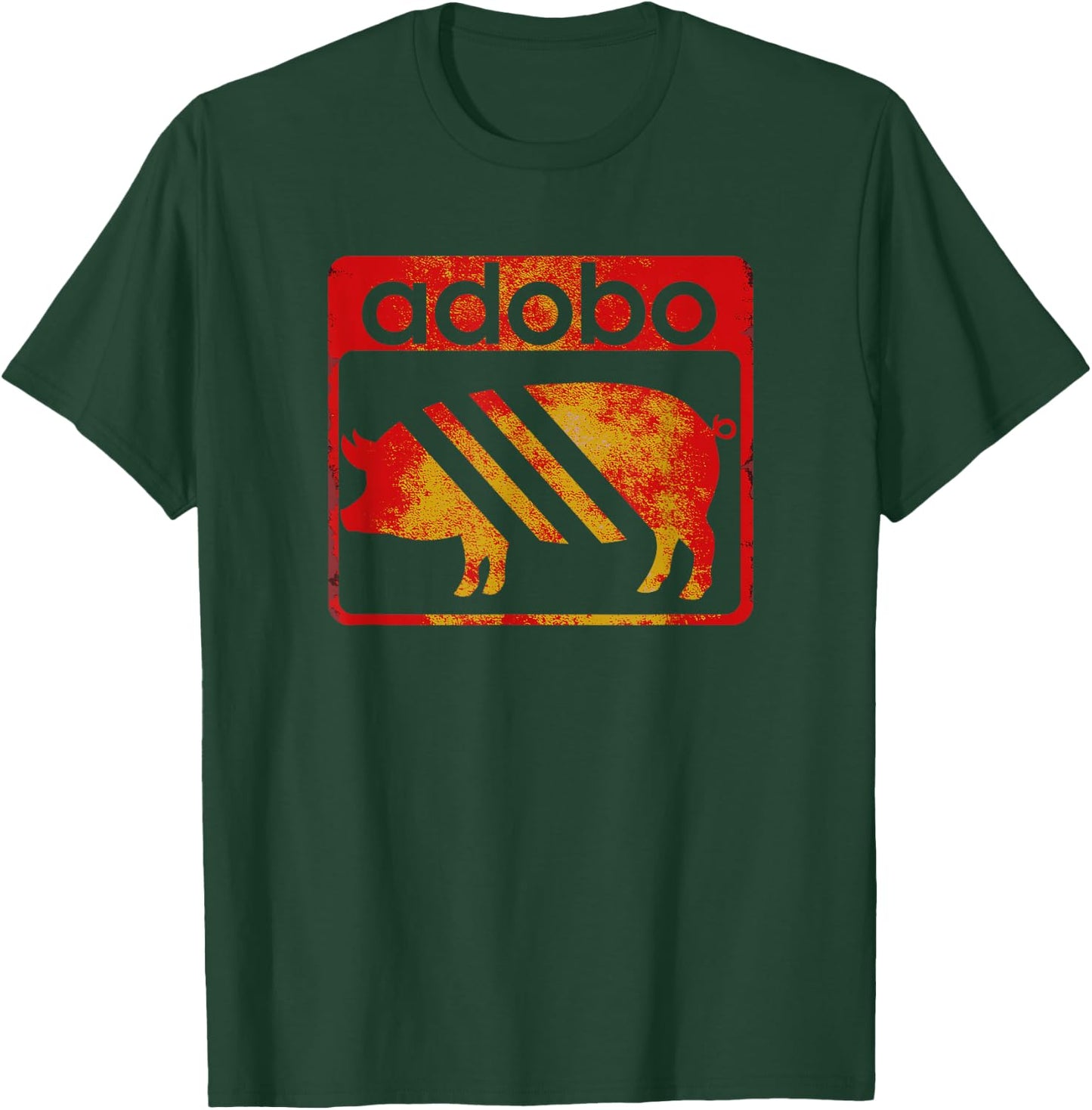 Pinoy - Vintage Pork Adobo T-Shirt - T-Shirt | Forest
