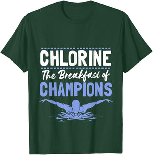 Chlorine Breakfast Of Champions T-Shirt - T-Shirt | Forest