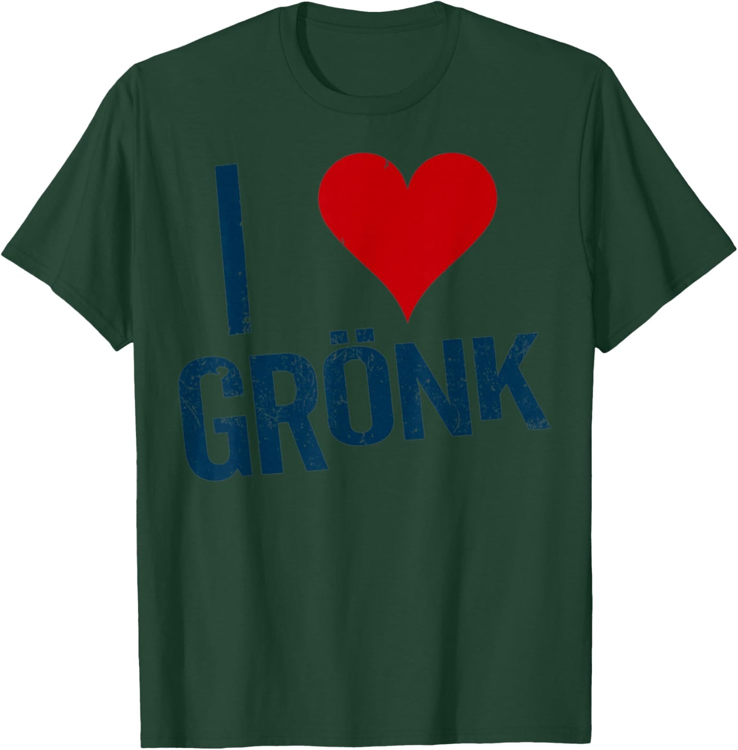 I Heart Gronk T-Shirt - T-Shirt | Forest