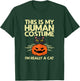 Halloween My Human Costume Im A Cat Costume Women Girls Kids T-Shirt - T-Shirt | Forest