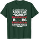 Motorcycle Funny Short Poem About Me Guns Boobs Motorcycles T-Shirt - T-Shirt | Forest