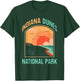 Indiana Dunes Souvenirs&Gifts Indiana Dunes National Park US Gift - Black, -Adults, Short Sleeve, , Small T-Shirt - T-Shirt | Forest