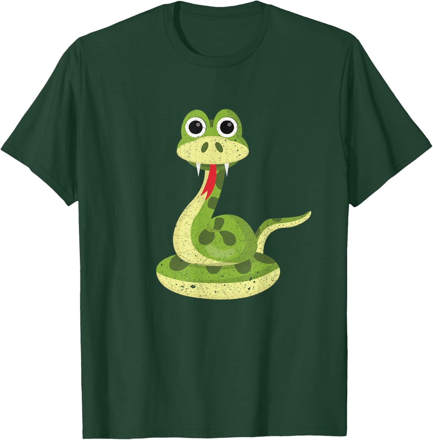 Reptile Kids Gift Cute Snake T-Shirt - T-Shirt | Forest