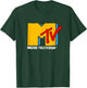 MTV Retro Eighties Neon Primary Color Pop Art Logo T-Shirt - T-Shirt | Forest