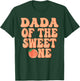 Dada of The Sweet One Peach 1st Birthday on Peach T-Shirt - T-Shirt | Forest