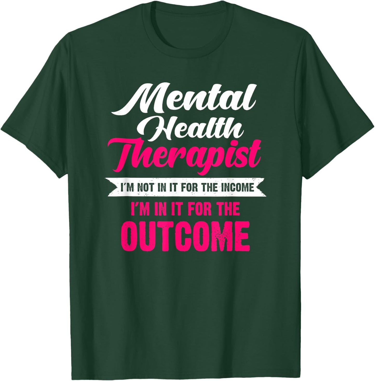 Therapist Puns Mental Health Funny Puns T-Shirt - T-Shirt | Forest