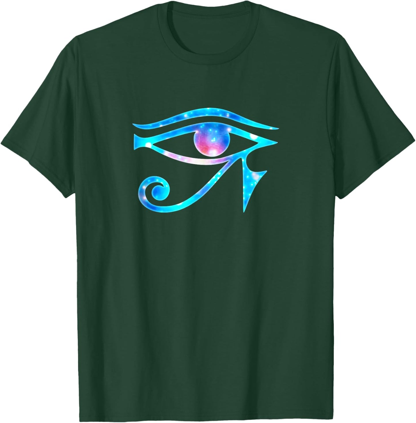 GALAXY STYLE by yuma Eye of Horus Egyptian Protection Symbol Lucky Charms T-Shirt - T-Shirt | Forest