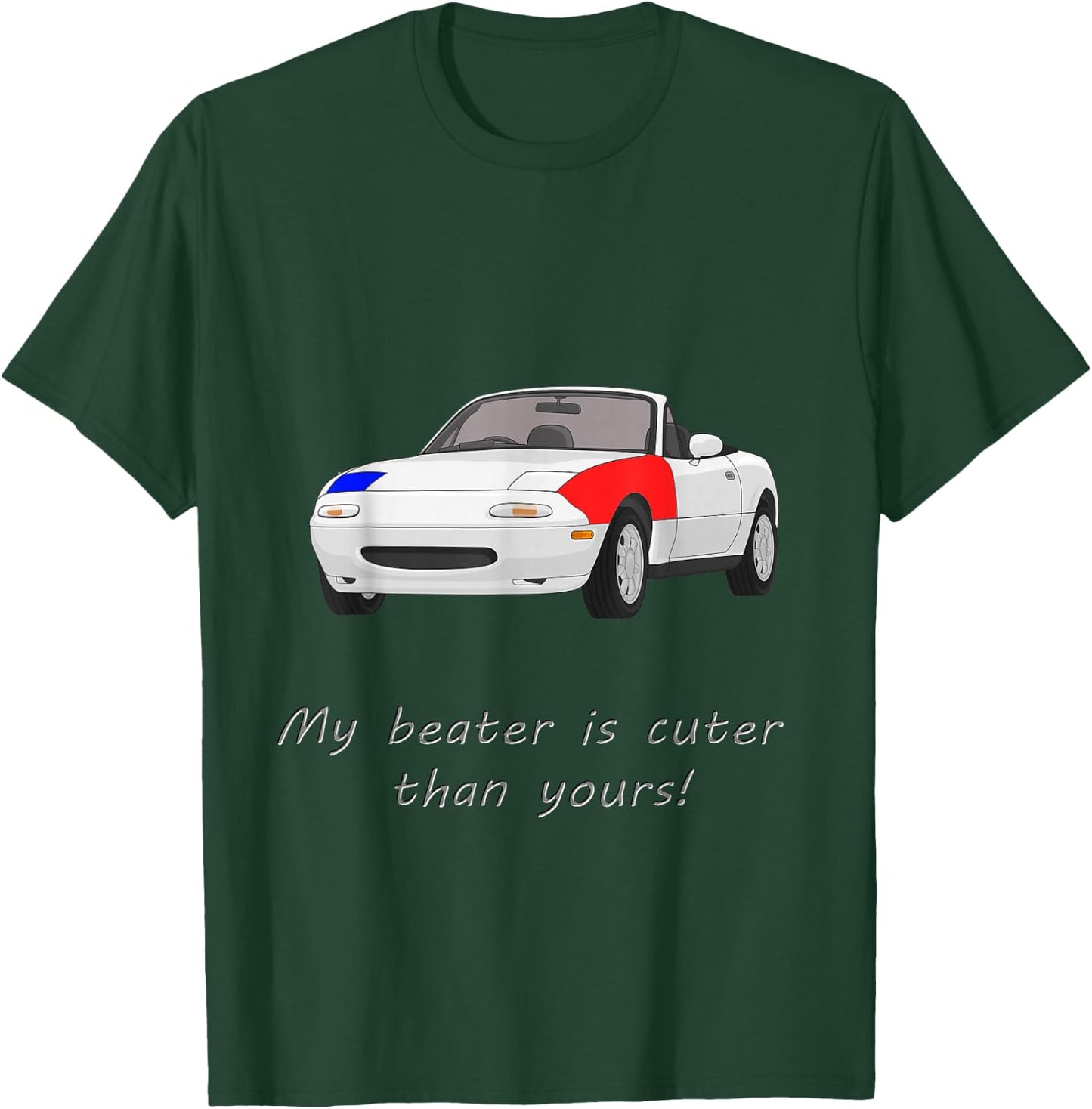 Beater Miata T-Shirt - T-Shirt | Forest