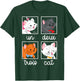 The Aristocats - Un Deux Trois Cat Character Squares T-Shirt - T-Shirt | Forest