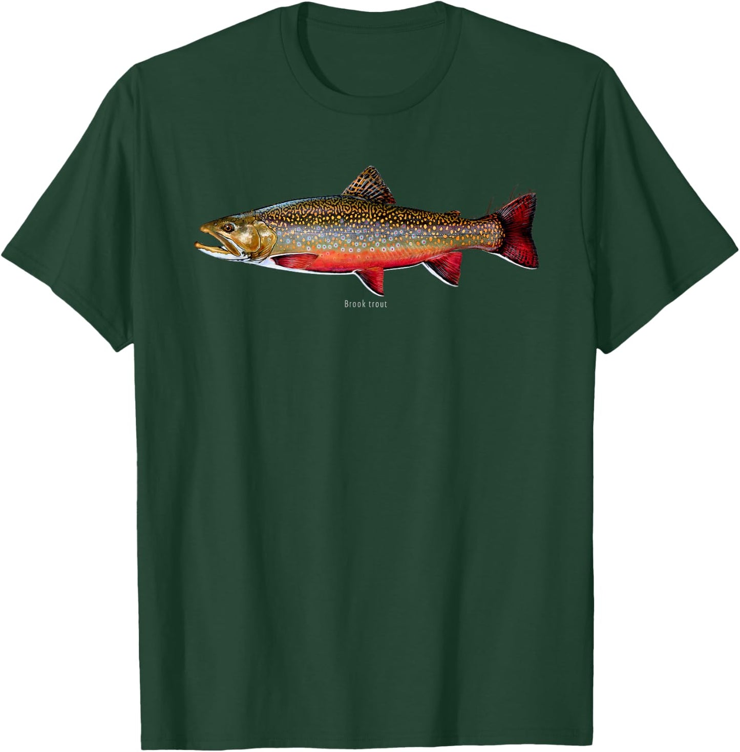 Studio Abachar Brook Trout T-Shirt - T-Shirt | Forest