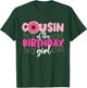 Cousin Of The Birthday Girl Donut T-Shirt - T-Shirt | Forest