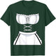 Japanese Anime French Apron - Maid Dress Cosplay Costume T-Shirt - T-Shirt | Forest