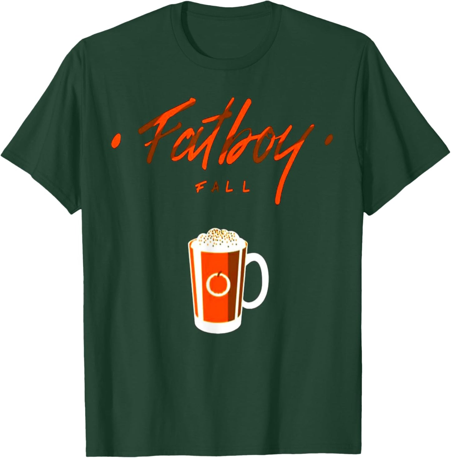 Fatboy Fall Gym Weightlifting Bodybuilding Fitness Workout T-Shirt - T-Shirt | Forest