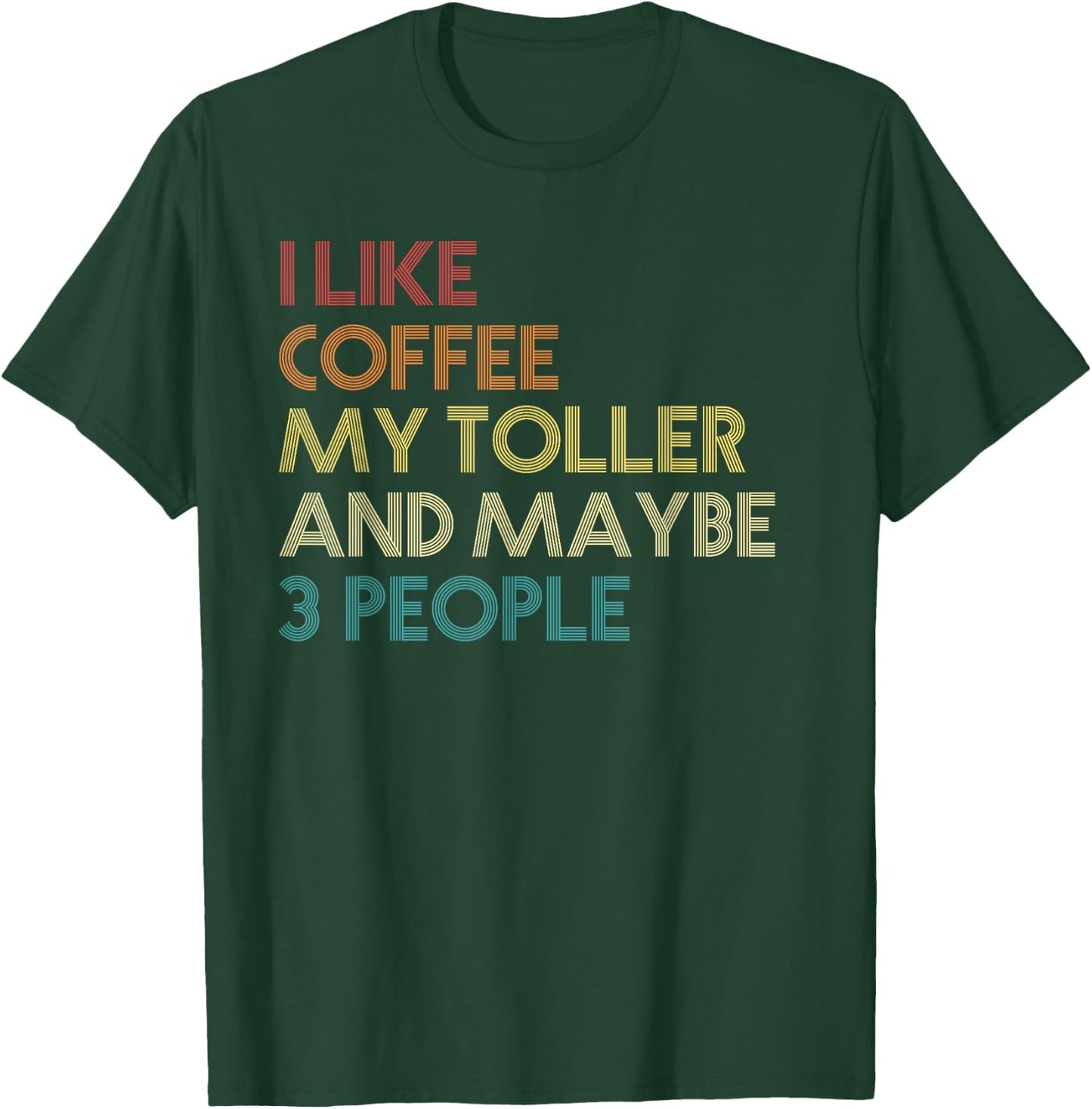 Nova Scotia Duck Tolling Retriever Dog Owner Coffee Vintage T-Shirt - T-Shirt | Forest