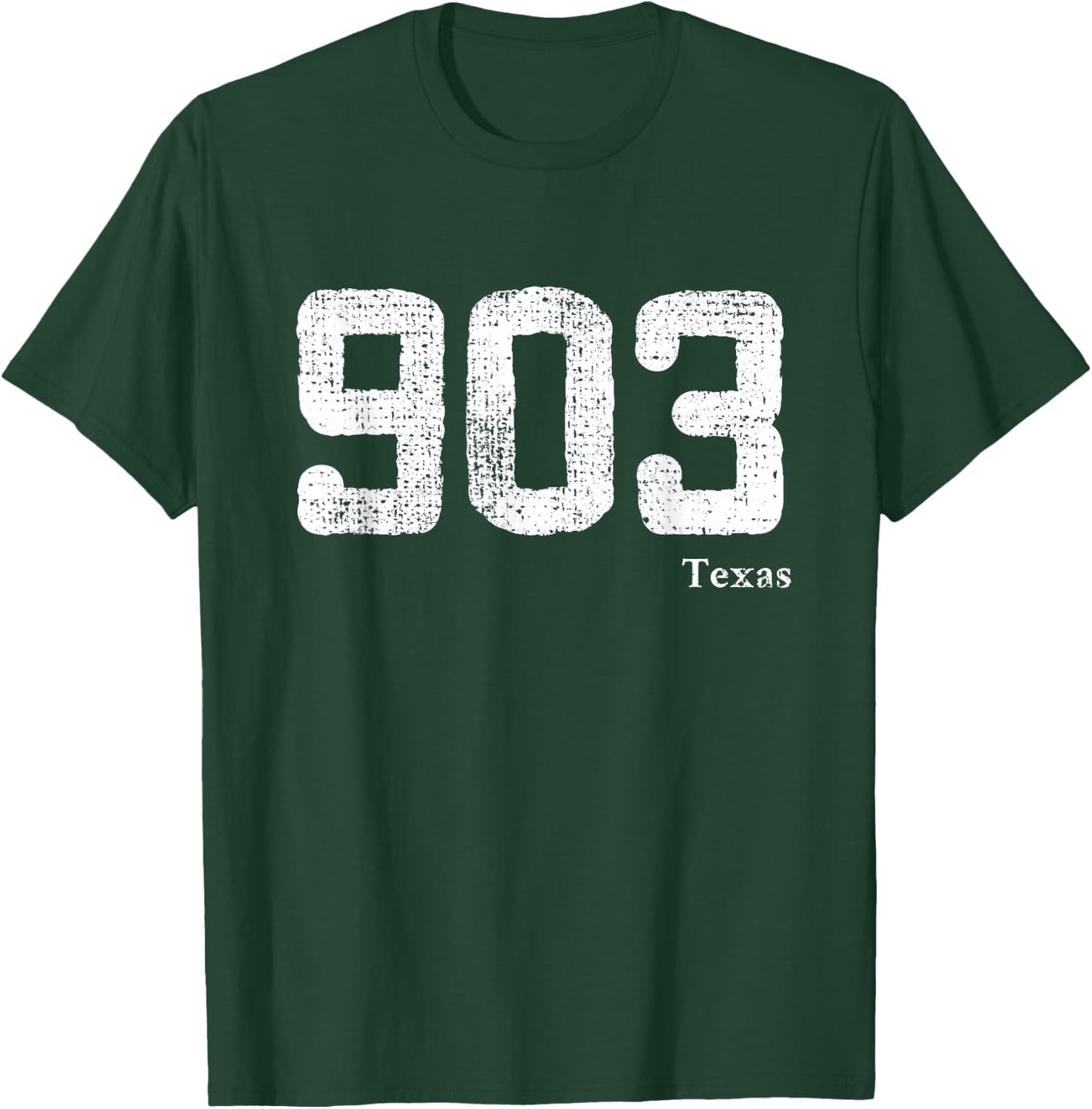 903 Area Code Texas T-Shirt - T-Shirt | Forest