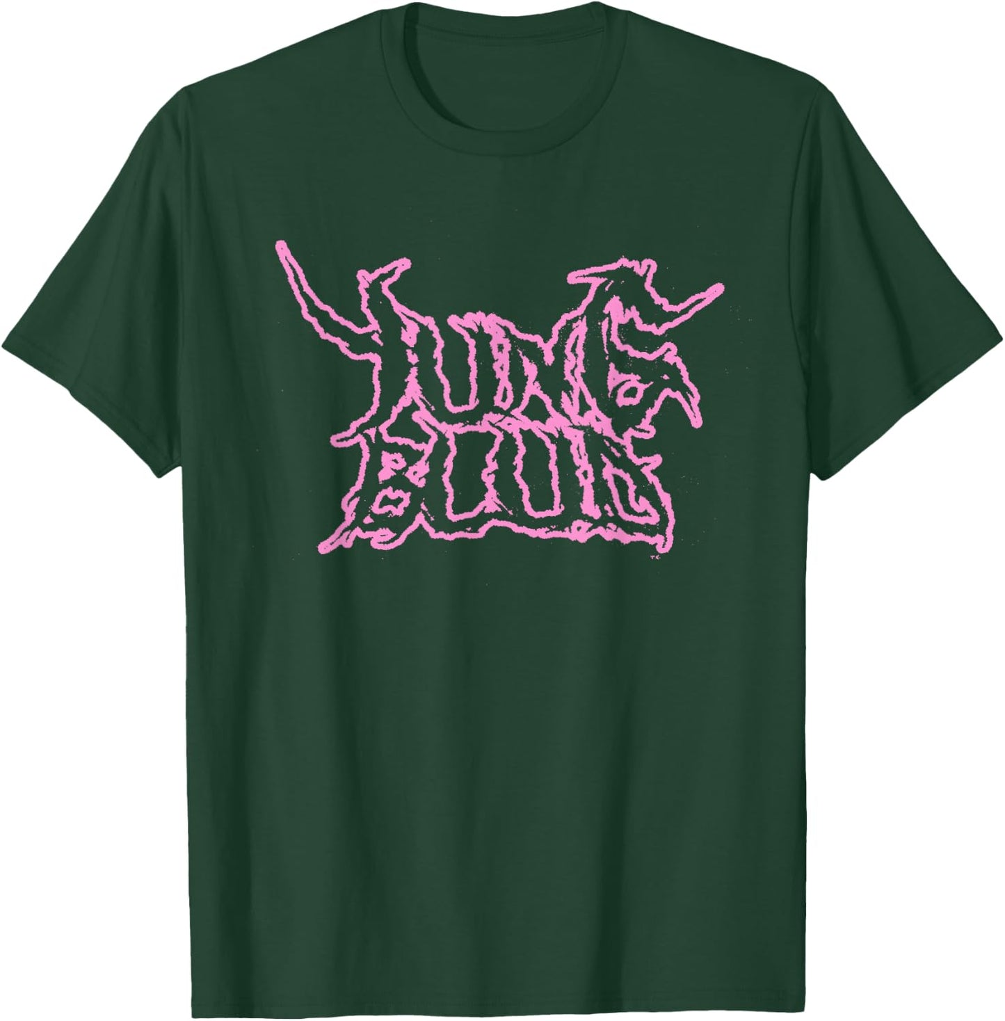 Official Yungblud Deadhappy Pink & Black T-Shirt - T-Shirt | Forest