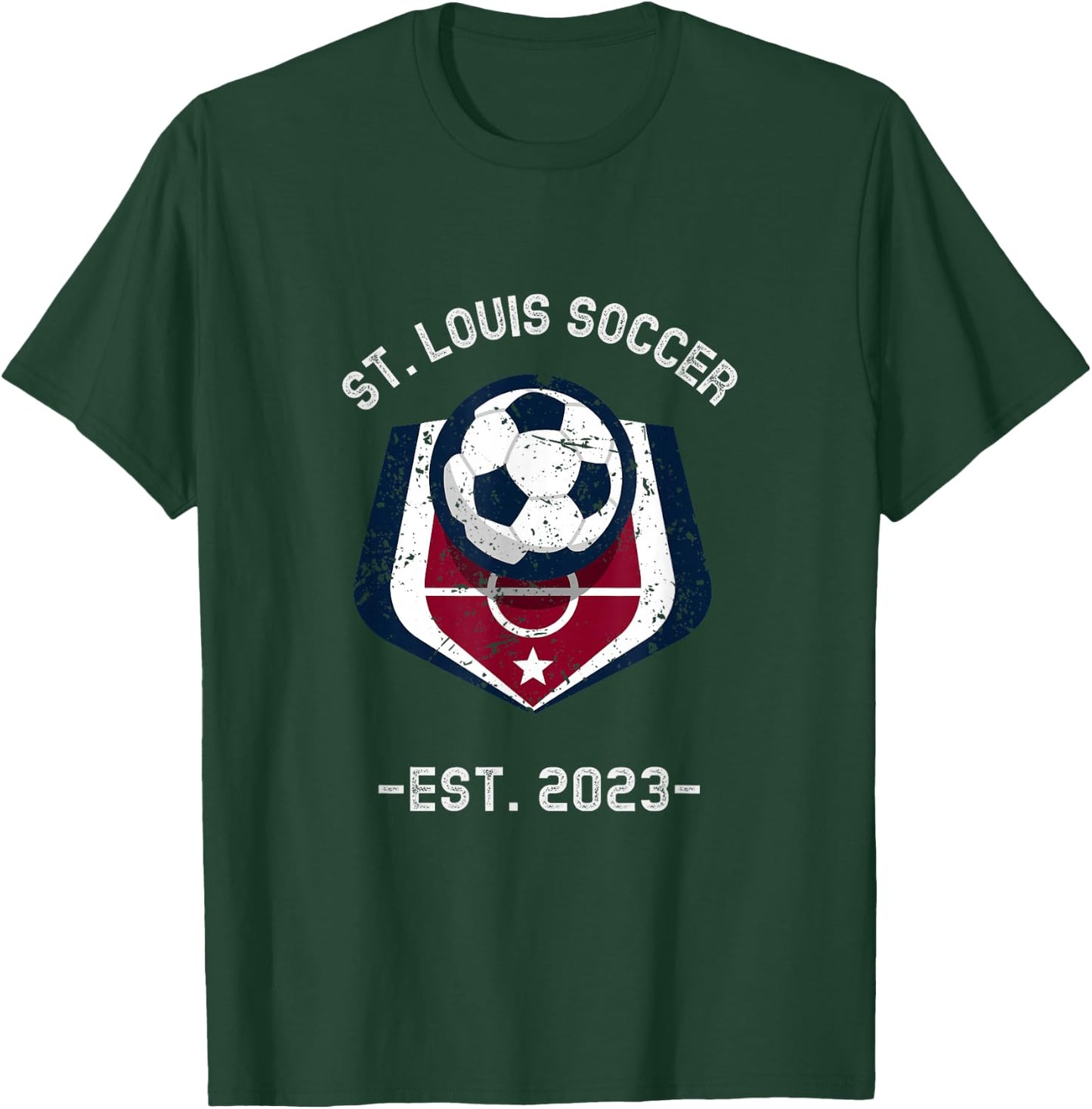 St. Louis Soccer/Football 2023 Small T-Shirt - T-Shirt | Forest