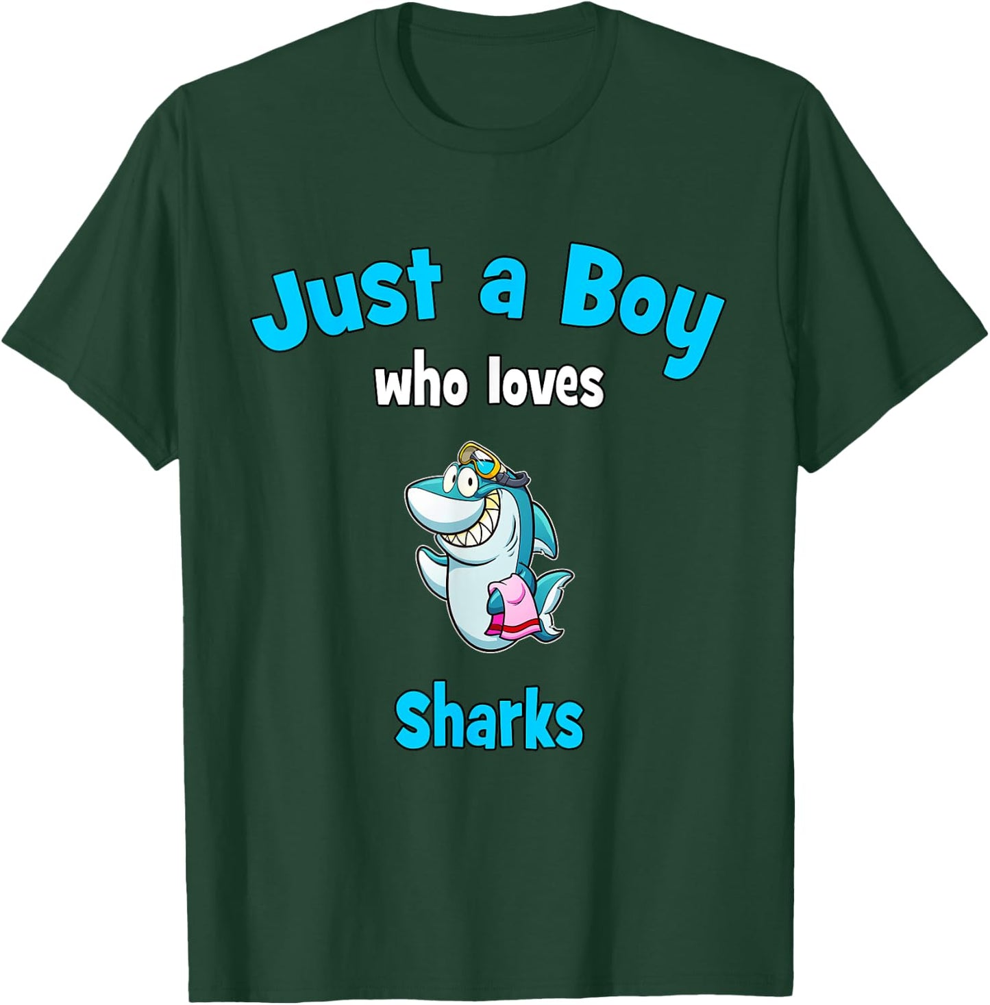 Shark for Boys | Kids Shark T-Shirt - T-Shirt | Forest