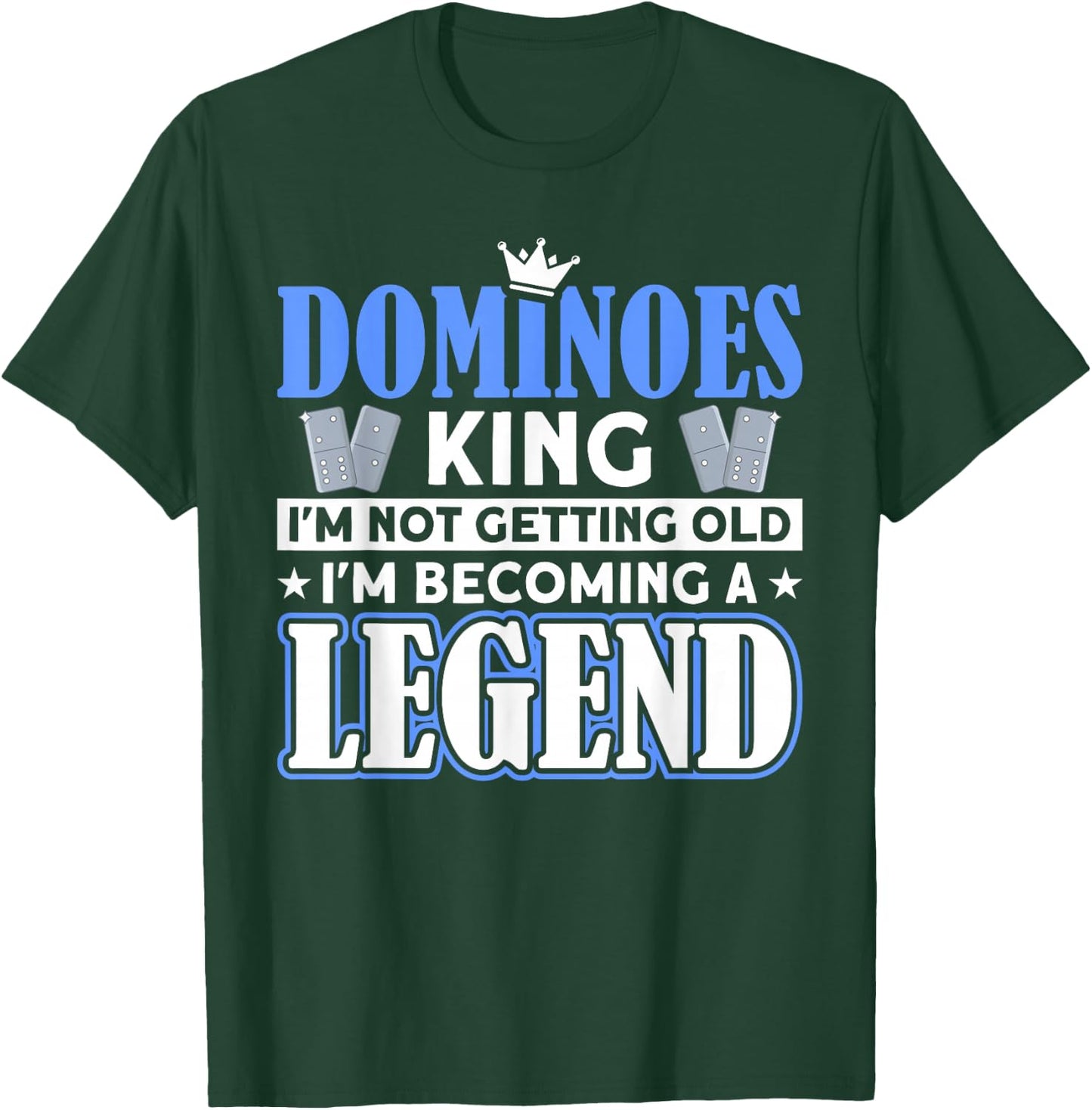 Domino Tile Game Domino Player Domino Game T-Shirt - T-Shirt | Forest
