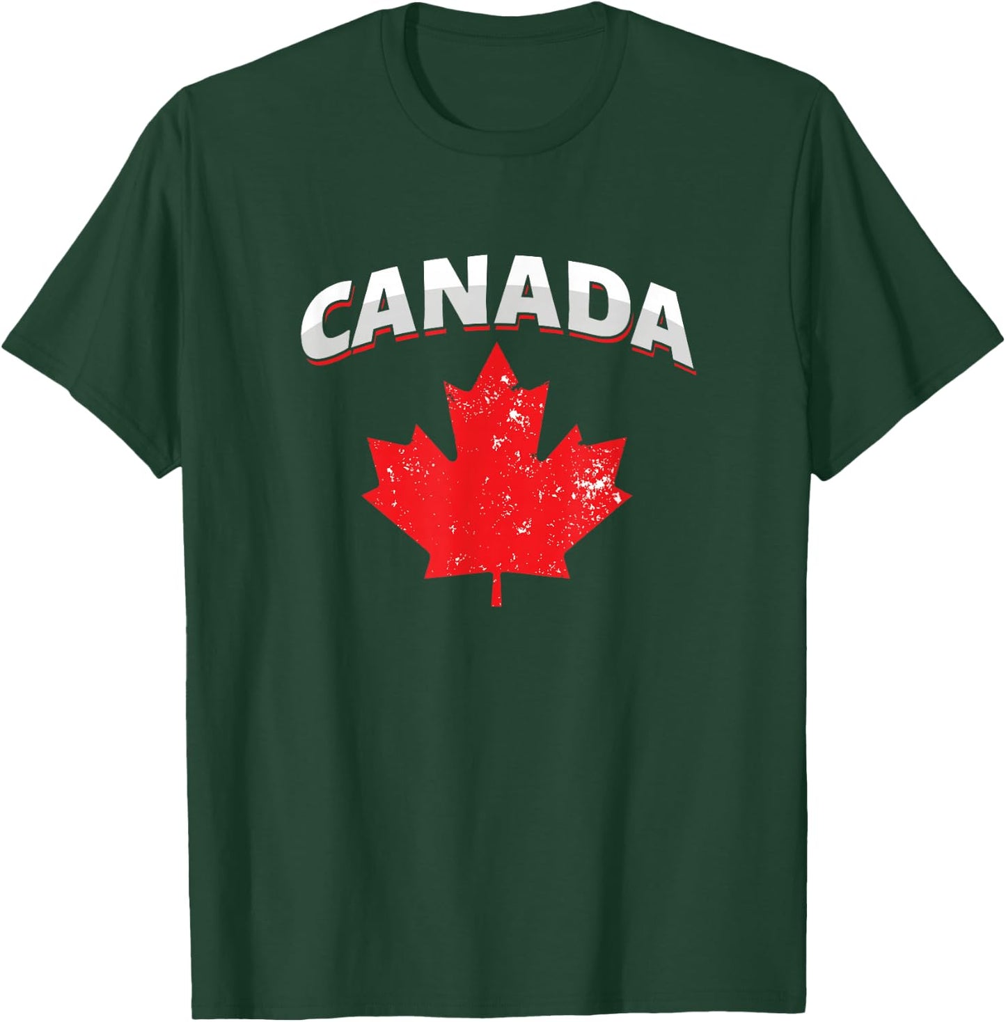 Toronto Patriotic Canadian Canada Red Maple Leaf T-Shirt - T-Shirt | Forest