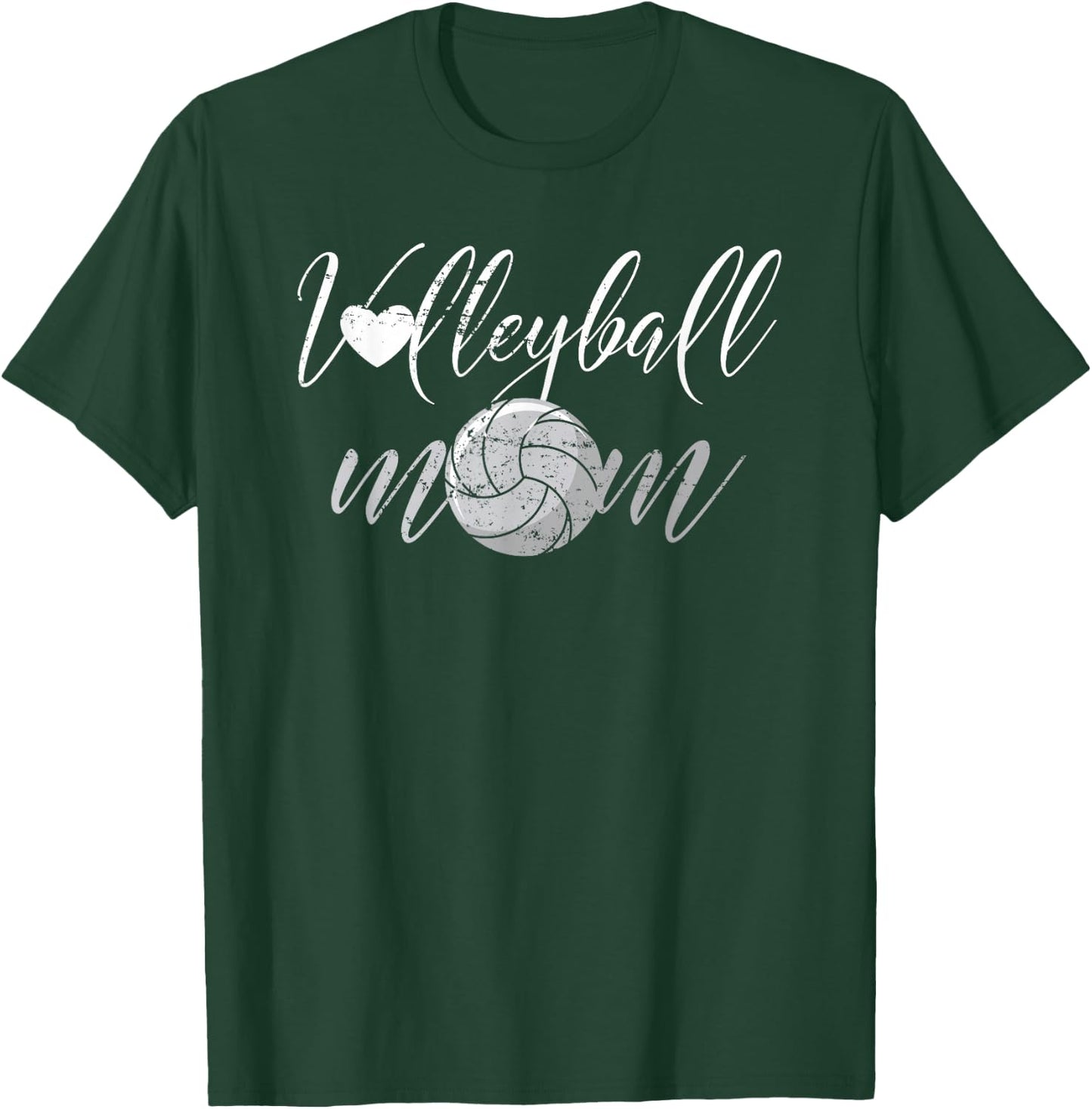 Volleyball Mom Volleyballer Mother's Day Small T-Shirt - T-Shirt | Forest