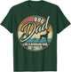 Vintage Retro Dog Dad Like A Regular Dad But Cooler Funny T-Shirt - T-Shirt | Forest