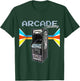 Arcade Cabinet Machine 1970 1980 1990 Video Game Collection T-Shirt - T-Shirt | Forest
