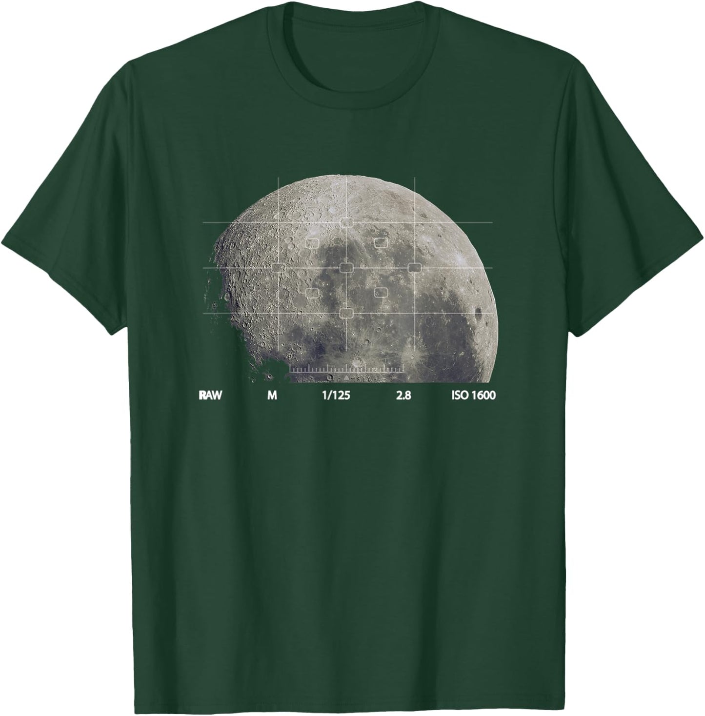 Astronomy Moon Photography Kids Men Women Astrophotography T-Shirt - T-Shirt | Forest