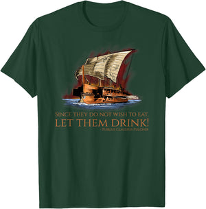 Ancient Rome Quote - First Punic War - Battle Of Drepana T-Shirt - T-Shirt | Forest