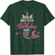 Brother of Birthday Girl Unicorn Shirt Mermaid Gift T-Shirt - T-Shirt | Forest