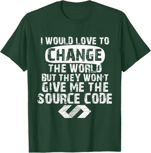 Developer Computer Science - Software Engineer Programmer T-Shirt - T-Shirt | Forest