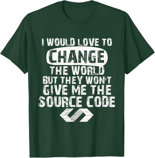 Developer Computer Science - Software Engineer Programmer T-Shirt - T-Shirt | Forest