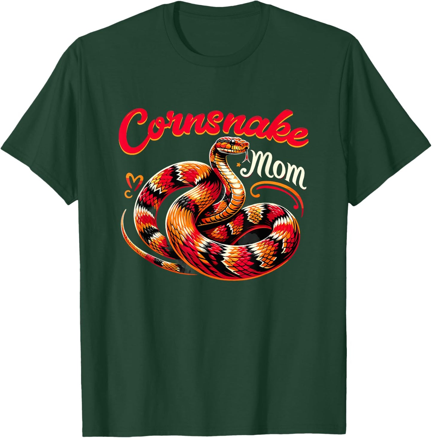 Corn Snake Mom Pet Snake Corn Snake Snake Lover Animal T-Shirt - T-Shirt | Forest