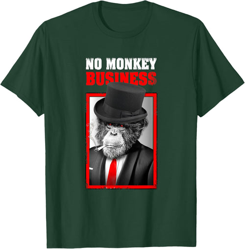 Gangster No Monkey Business Money Funny
