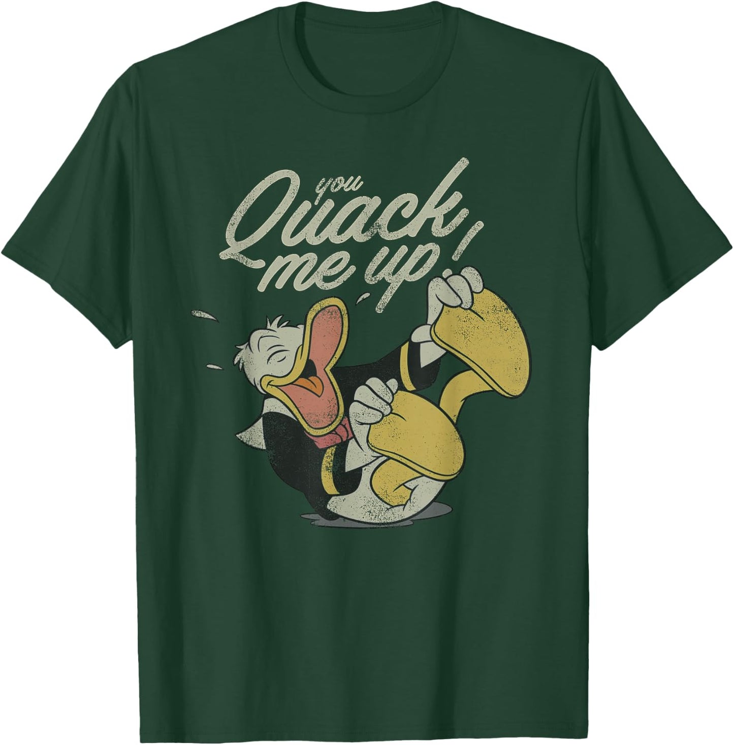 Disney Mickey and Friends Donald Duck You Quack Me Up T-Shirt - T-Shirt | Forest
