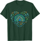 Peacock Decorative Colorful Peacock love heart men women kid T-Shirt - T-Shirt | Forest