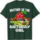 Barnyard Birthday Farm Animals Brother Birthday Girl T-Shirt - T-Shirt | Forest