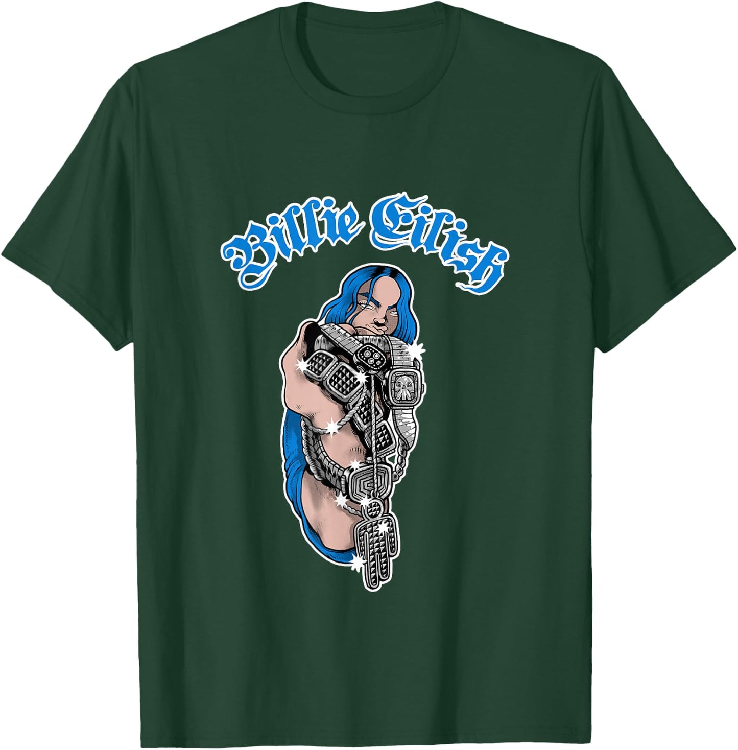 Billie Eilish Official Bling T-Shirt - T-Shirt | Forest