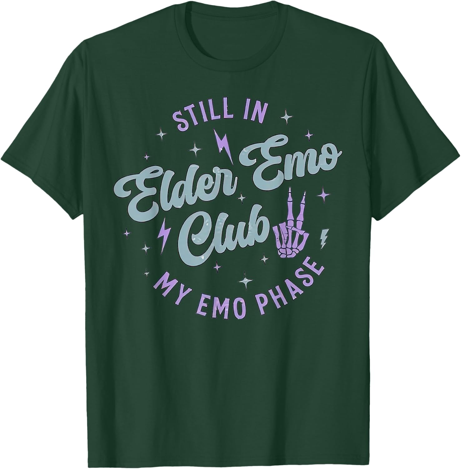 Emo Mom Club It Was Never A Phase T-Shirt - T-Shirt | Forest