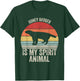 Vintage Retro Honey Badger Is My Spirit Animal T-Shirt - T-Shirt | Forest