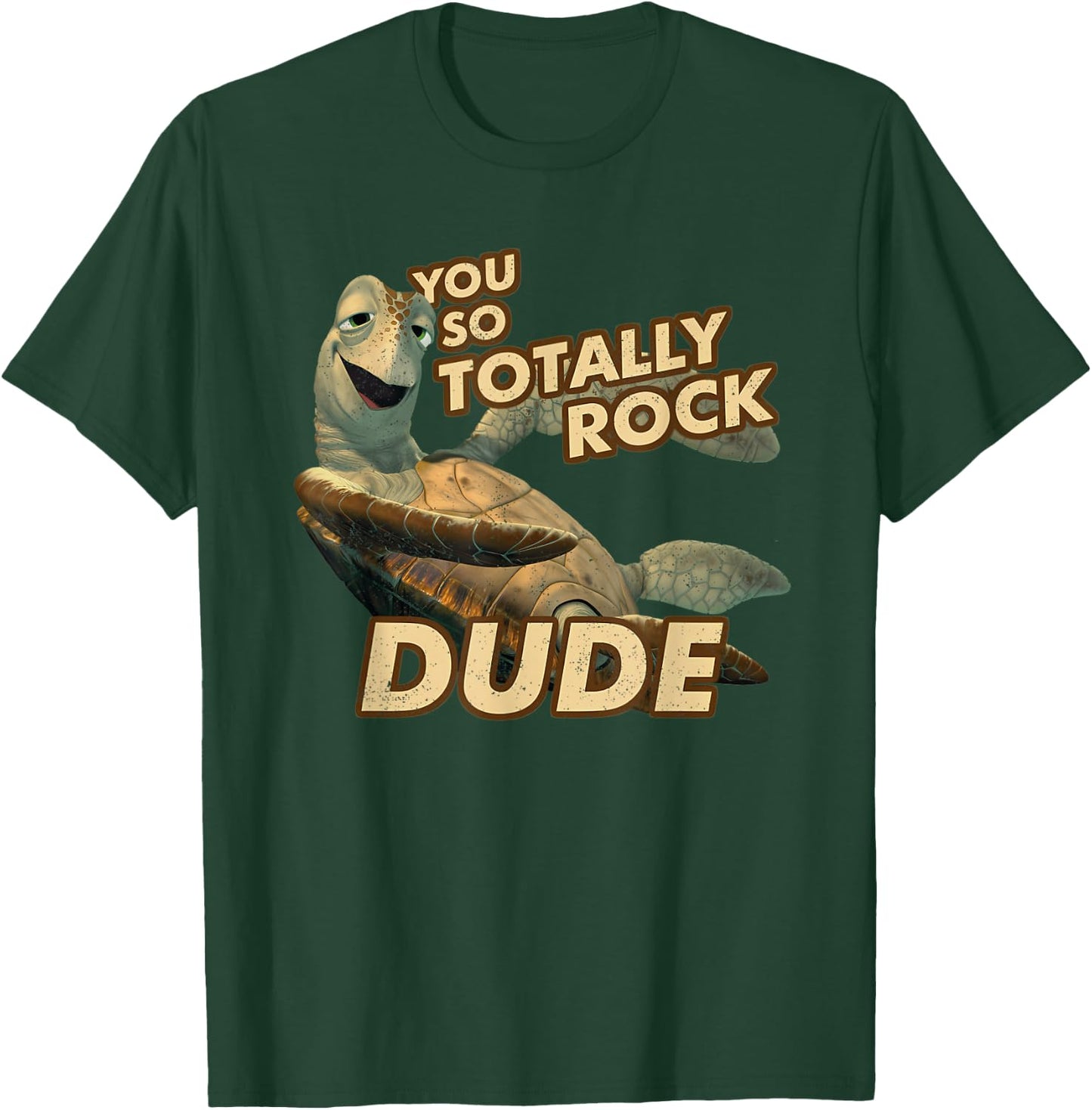 Vintage You So Rock Cute Turtle T-Shirt - T-Shirt | Forest