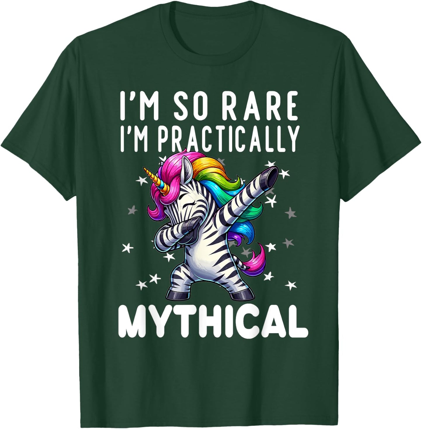 EDS Warrior Zebra Ribbon Awareness Ehlers Danlos Syndrome T-Shirt - T-Shirt | Forest