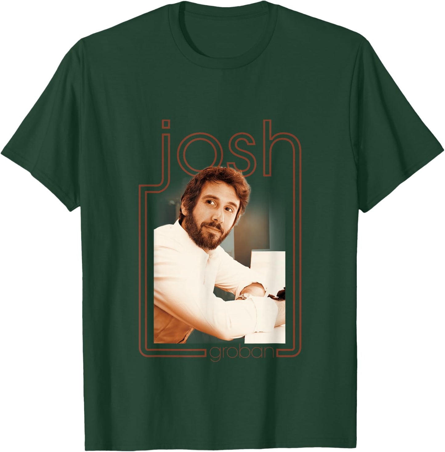 Josh Groban Official Harmony Photo Black T-Shirt - T-Shirt | Forest