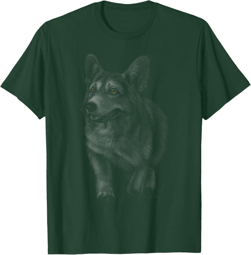 Corkie gift apparel women - Novelty Corgi Corky Dog