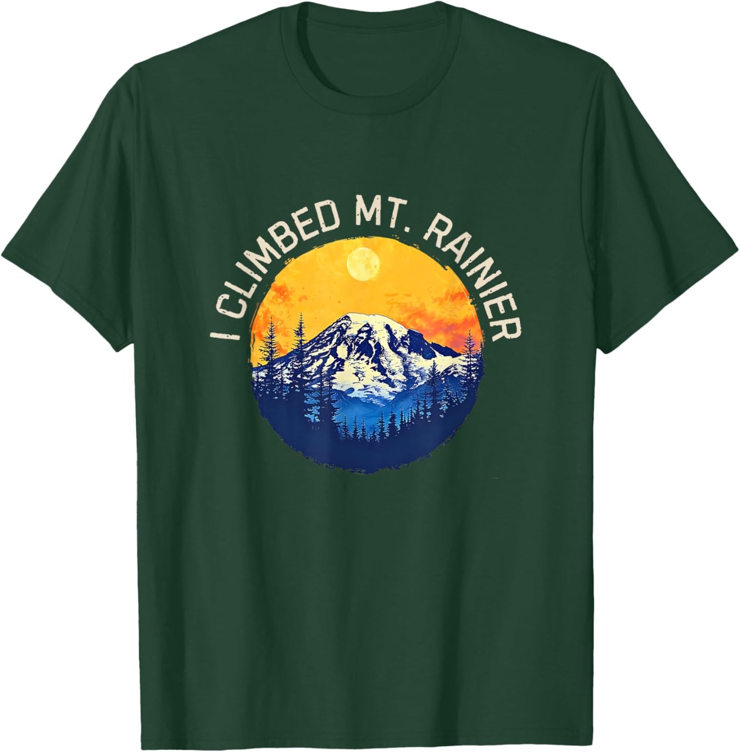 Mount Rainier Souvenir / Mt. Rainier T-Shirt - T-Shirt | Forest