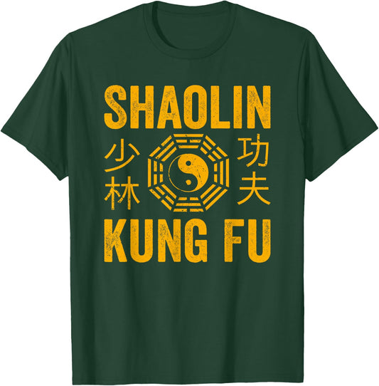 Shaolin Kung Fu Martial Arts Kung Fu T-Shirt - T-Shirt | Forest