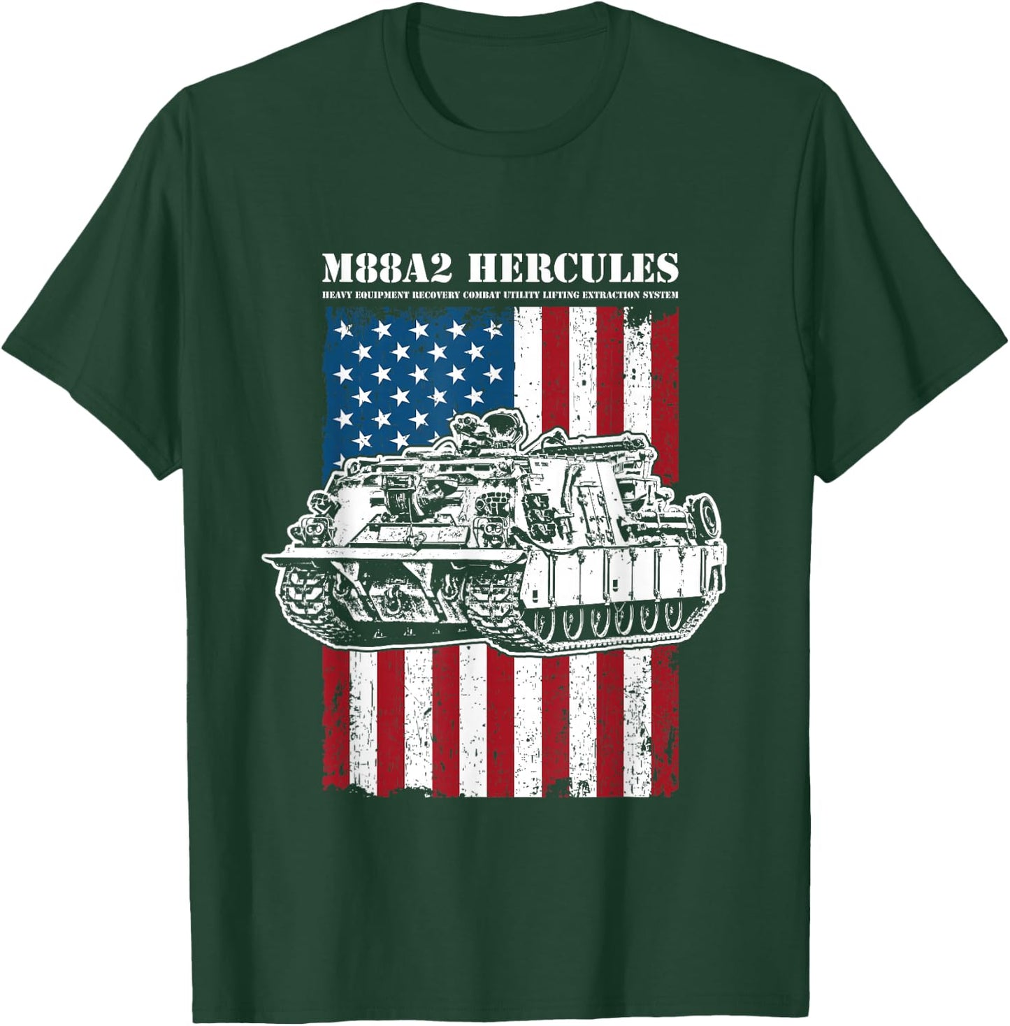 M88A2 HERCULES ARV - M88 Recovery Vehicle T-Shirt - T-Shirt | Forest