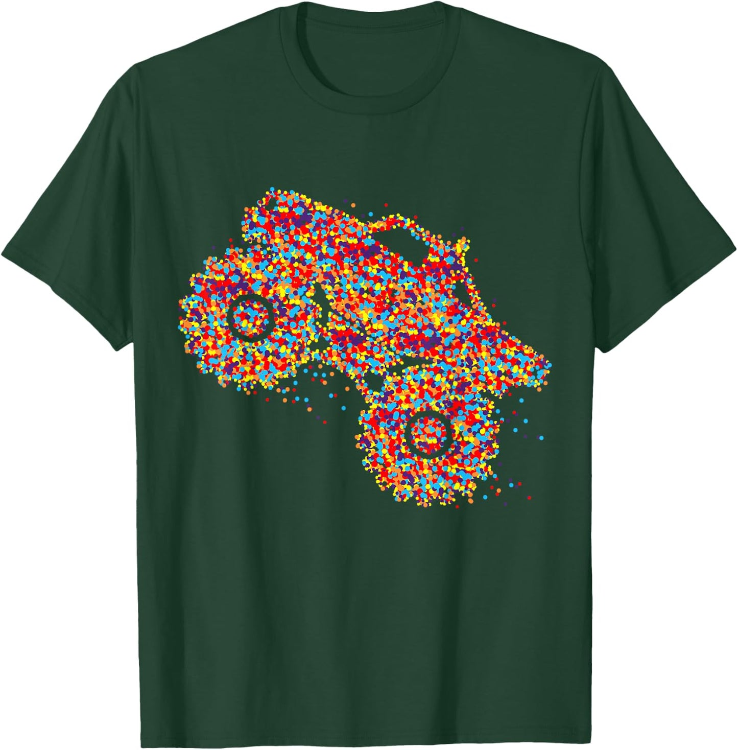 Monster Truck Girls T-Shirt - T-Shirt | Forest